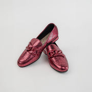 BALETA EN CUERO COLOR VINOTINTO
