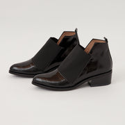 BOTA EN CUERO COLOR NEGRO ADAPTABLE