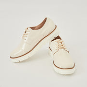 BOLICHERO TIPO CUERO COLOR BLANCO CHAROL