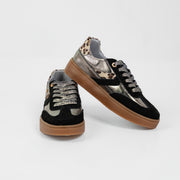 TENIS EN CUERO COLOR NEGRO X FUSIL