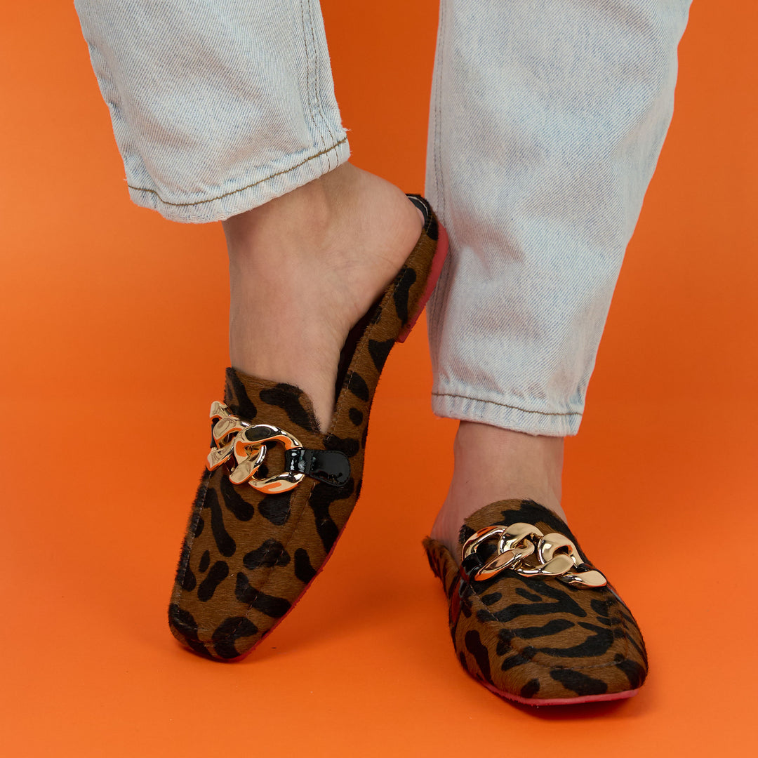 SUECO EN CUERO ANIMAL PRINT