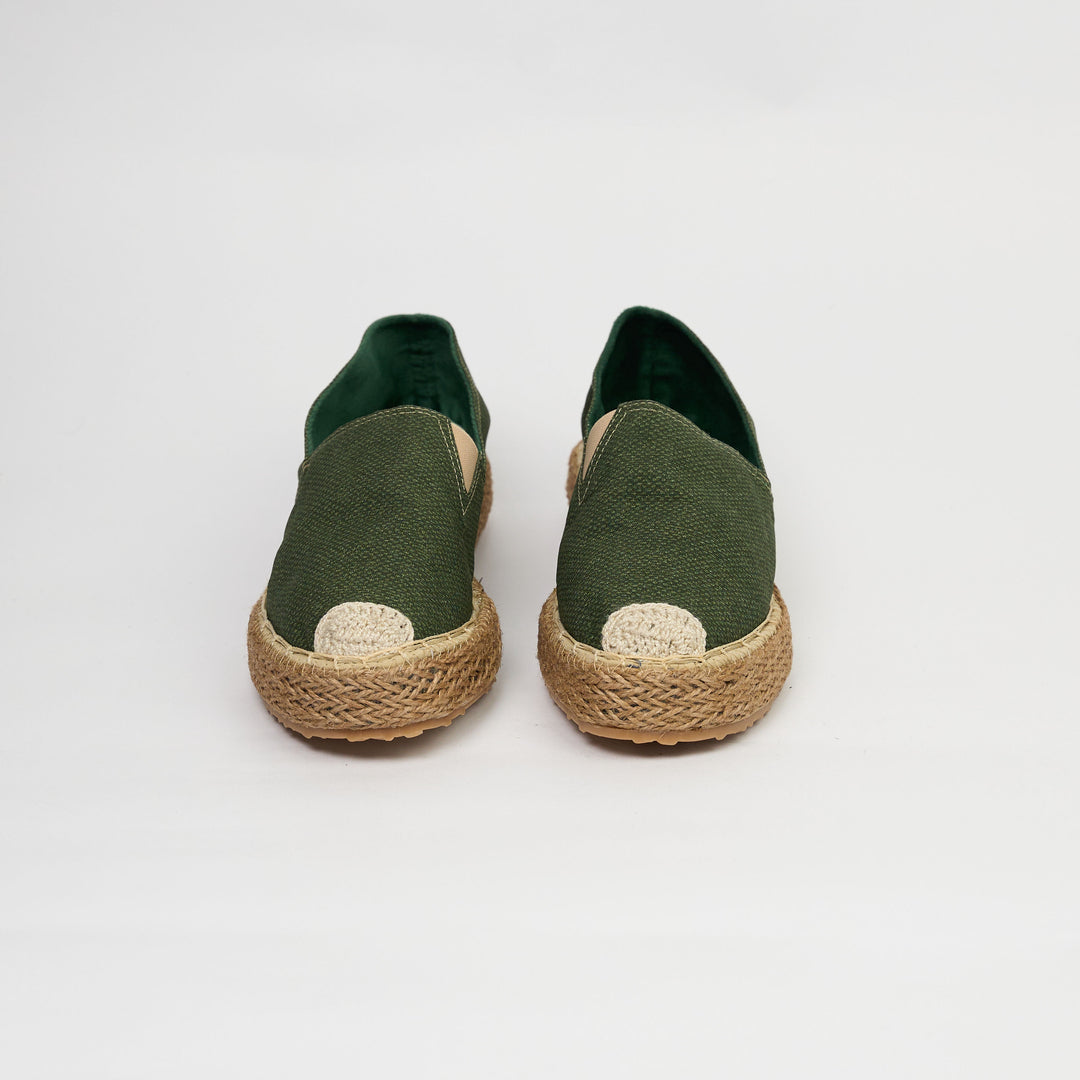 YUTE BALETA LONA COLOR VERDE