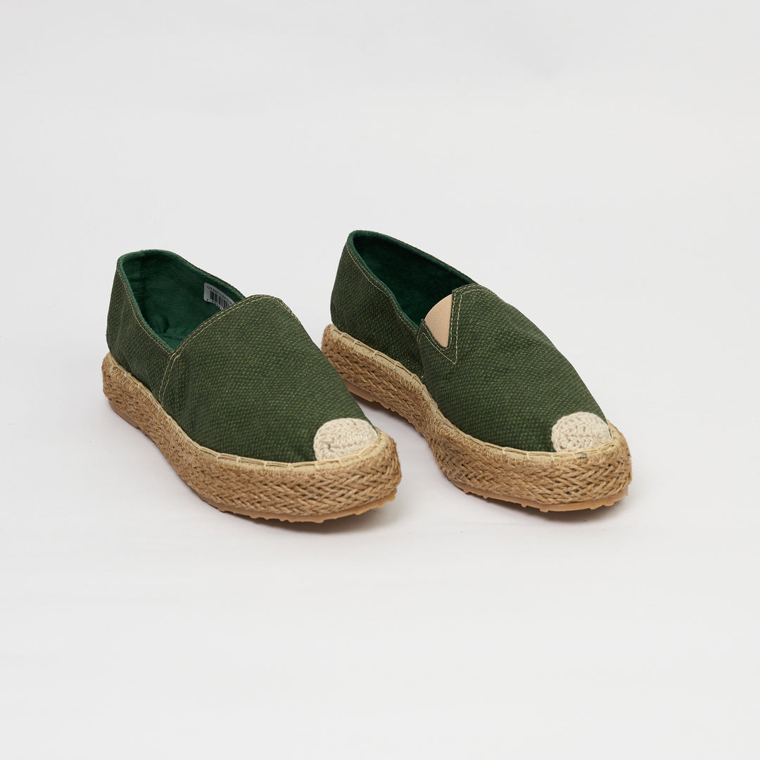 YUTE BALETA LONA COLOR VERDE