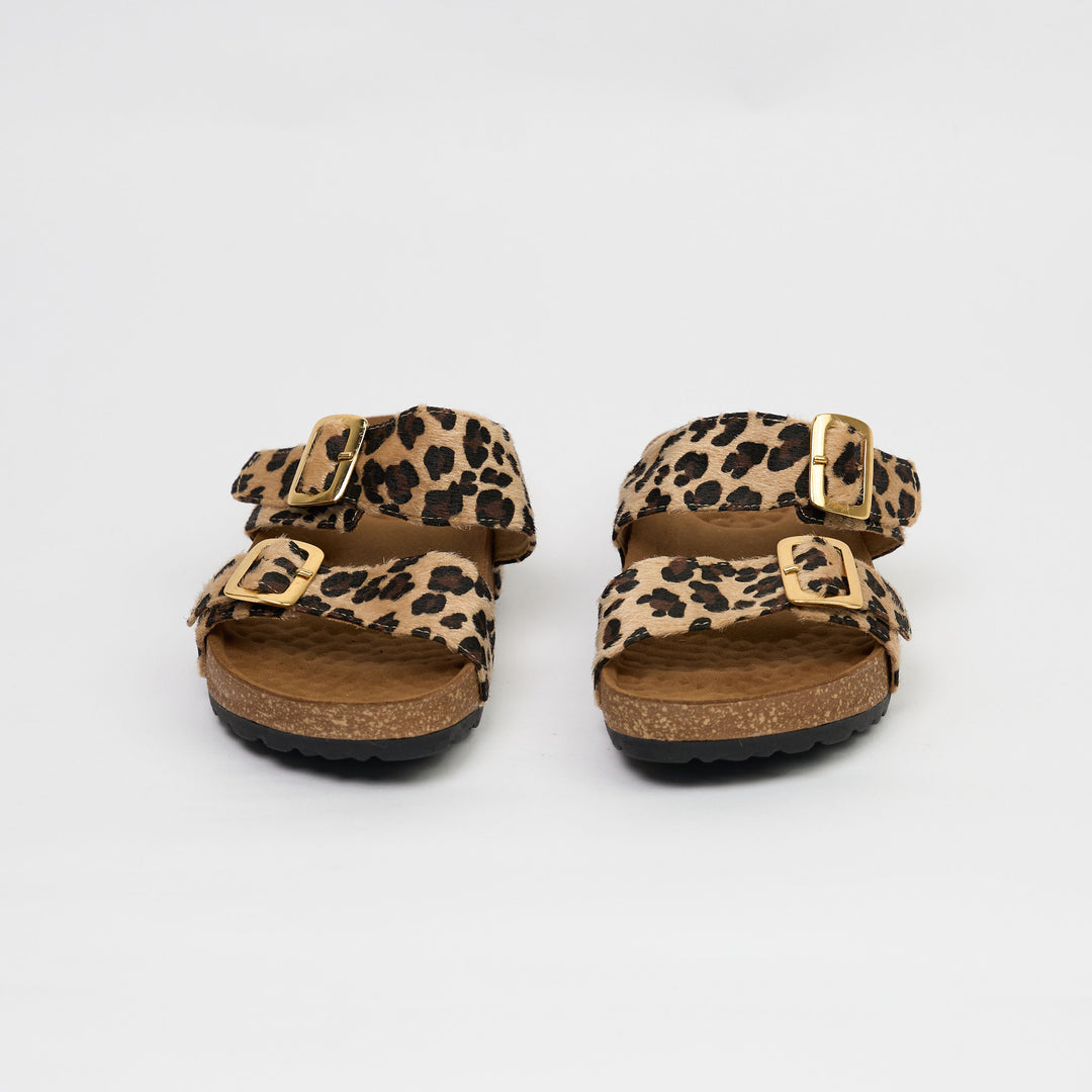 SANDALIA PLANA ANIMAL PRINT