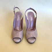 SANDALIA EN CUERO COLOR BEIGE