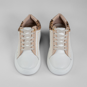 TENIS EN CUERO COLOR BLANCO X PRINT