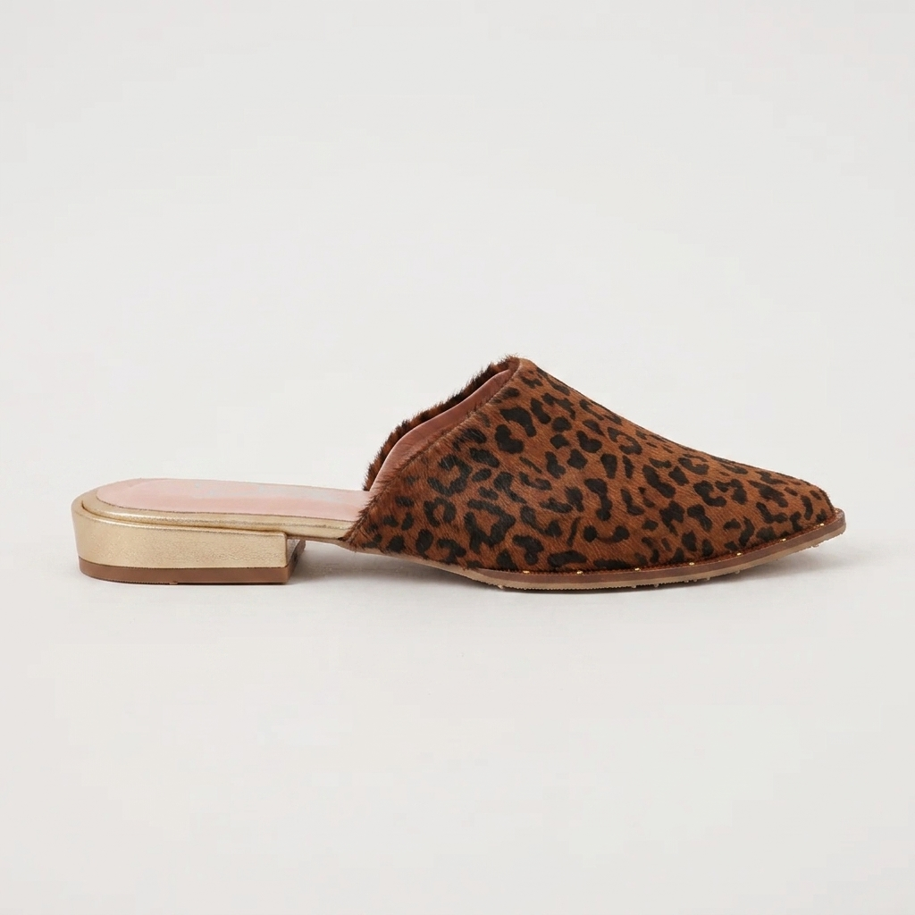 SUECO EN CUERO COLOR ANIMAL PRINT