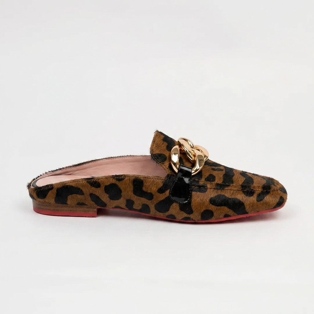 SUECO EN CUERO ANIMAL PRINT