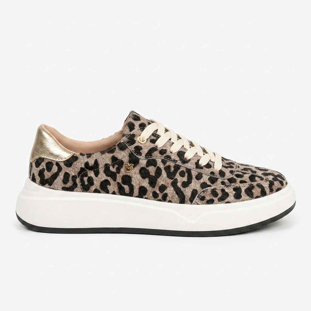 TENIS EN CUERO COLOR PRINT
