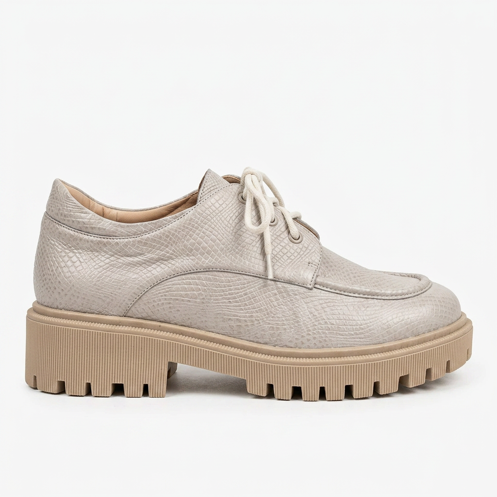BOLICHERO EN CUERO COLOR BEIGE ATRACTIVO